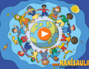 HanisauLand: Umfrage unter Kindern Illustration HanisauLand (c) Stefan Eling/bpb.de
