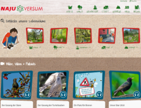 Najuversum: Entdecke die Stadt Seitenvorschau najuversum.de