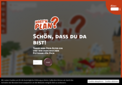 Screenshot der Kinderseite hastnplan.de/